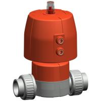 Georg Fischer Type 10 Double Acting: Pneumatically Actuated Diastar - CPVC \ PTFE